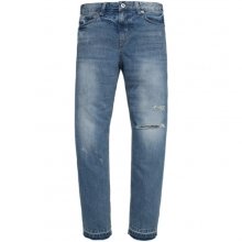M#0947 newport cutting crop jeans