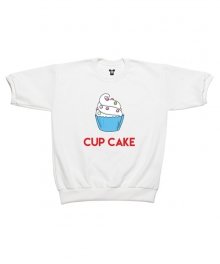 Cupcake 1/2 Sweat Shirt