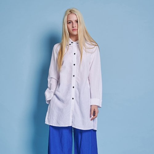 바이은(BYEUN) rinen long shirts(white) - 사이즈 & 후기 | 무신사