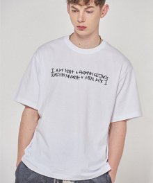 Basic Logo Tee - WHITE