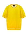 COTTON CLASSIC SUMMER 1/2 SLEEVE KNIT [YELLOW]