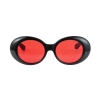 Roswell Original Glossy Black / Red Tint Lens