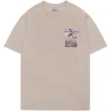 M#1000 skate graphic t shirt (beige)