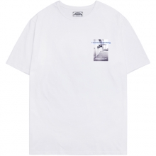 M#1001 skate graphic t shirt (white)