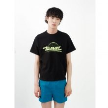 Travel half-sleeve shirt(BLACK)