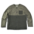 ANDBESLOW 16SS EASY COTTON CARDIGAN OLIVE