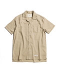 Hawaiian Linen Solid Shirts [Sand]