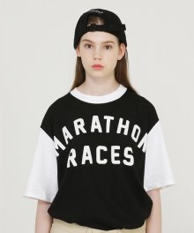 Marathon tee-black