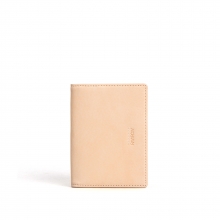 [로우로우] R WALLET 142 LEATHER NATURAL