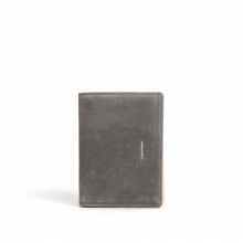 [로우로우] R WALLET 142 LEATHER GRAY