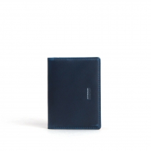 [로우로우] R WALLET 142 LEATHER BLUE