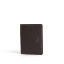 [로우로우] R WALLET 142 LEATHER BLACK