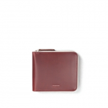 [로우로우] R WALLET 171 LEATHER BURGUNDY