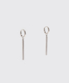 One-touch stick earring