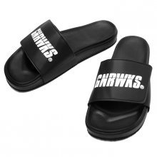 GSP101 ORIGINAL LOGO SLIPPER - BLACK