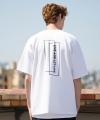 ASYMMETRY LIVE AND LET LIVE TEE (WHITE)