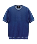 COTTON CLASSIC SUMMER 1/2 SLEEVE KNIT [DEEP BLUE]