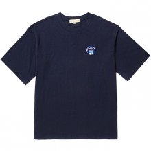 [LIMITED EDITION]JOHN-MUSIC DOG WAPPEN 1/2 TS NAVY