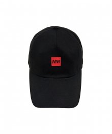 MM LOGO BALL CAP (BLACK)