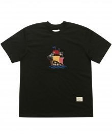 16 Wood Yacht T-shirts (black)