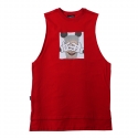 플라스틱(FLASTTIC) Mickey print sleeveless/red
