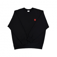 RELAX MM LOGO SWEAT SHIRT (BLACK)