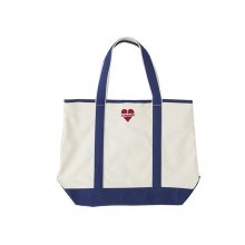 NOMANTIC HEART LOGO TOTE BAG IVORY