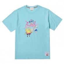 [스폰지밥]B.C X S.B SCOOP 1/2 TS MINT