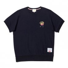 [스폰지밥]B.C X S.B SUNGLASS 1/2 SWEAT SHIRT NAVY