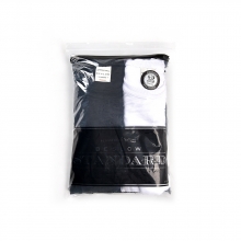 BESLOW STANDARD 16SS 2PACK SLOW BASIC T-SHIRT WHITE/BLACK