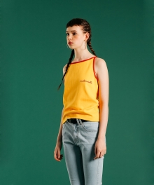 Mademoiselle Sleeveless shirts(Yellow)