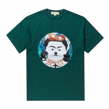 FRIDA DOG PATCH 1/2 TS GREEN