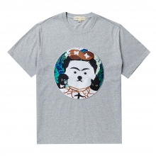 FRIDA DOG PATCH 1/2 TS GRAY