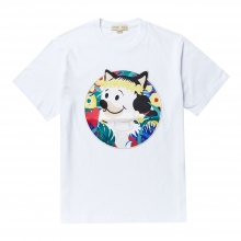 OLIVE GARDEN DOG PATCH 1/2 TS WHITE