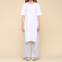 MG6S SIMPLE SLIT LONG TEE