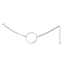 러쉬오프(RUSH OFF) [Surgical Steel] Bulky Ring Silver Chain Bracelet /[써지컬스틸/변색.알러지x] 벌키링실버체인팔찌