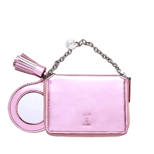 [조셉앤스테이시 지갑] Easypass OZ Card Wallet Mirror Charm Mirror Pink