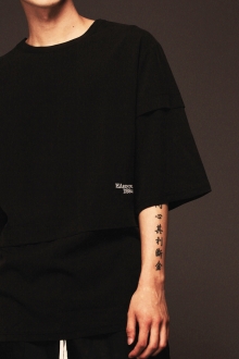 [SOLE] Suede Shirt Crop Black