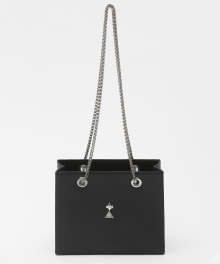 [세이모온도] 33° SHOPPER (S) BLACK - SILVER LOGO