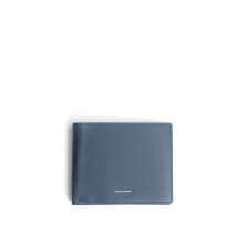 [로우로우] R WALLET 151 LEATHER BLUE