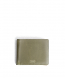 [로우로우] R WALLET 151 LEATHER KHAKI