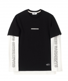 UNDER LAYERED TEE (BLACK)