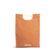 [로우로우] R TOTE 203 RAW WAXED ORANGE