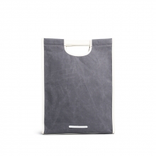 [로우로우] R TOTE 203 RAW WAXED CHARCOAL