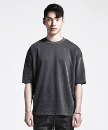 OVERSIZED BASIC T-SHIRT (BLACK/WASHED)