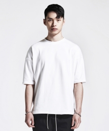 SLIT T-SHIRT (WHITE)