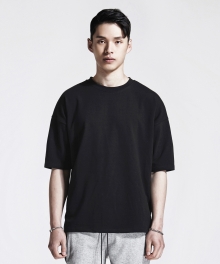 SLIT T-SHIRT (BLACK)