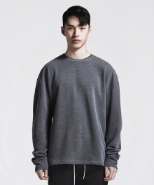 OVERSIZED SWEATSHIRT (CHARCOAL/WASHED)