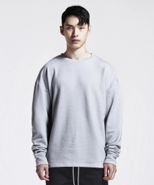 OVERSIZED SWEATSHIRT (LIGHT GREY/WASHED)