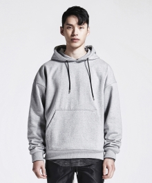 SIDE ZIP HOODIE (GREY)